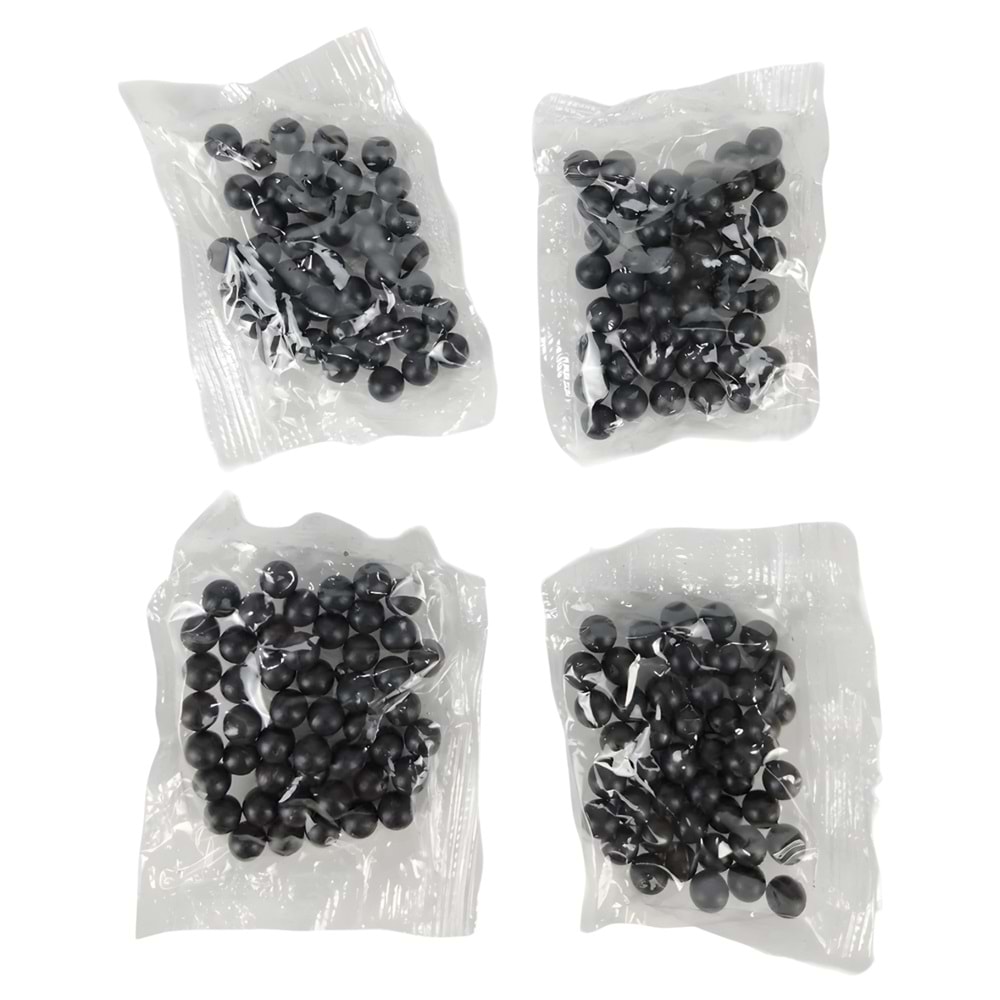 Silah Boncuğu – Plastik Airsoft ve Oyuncak Tabanca Mermisi | 6 mm Boncuk