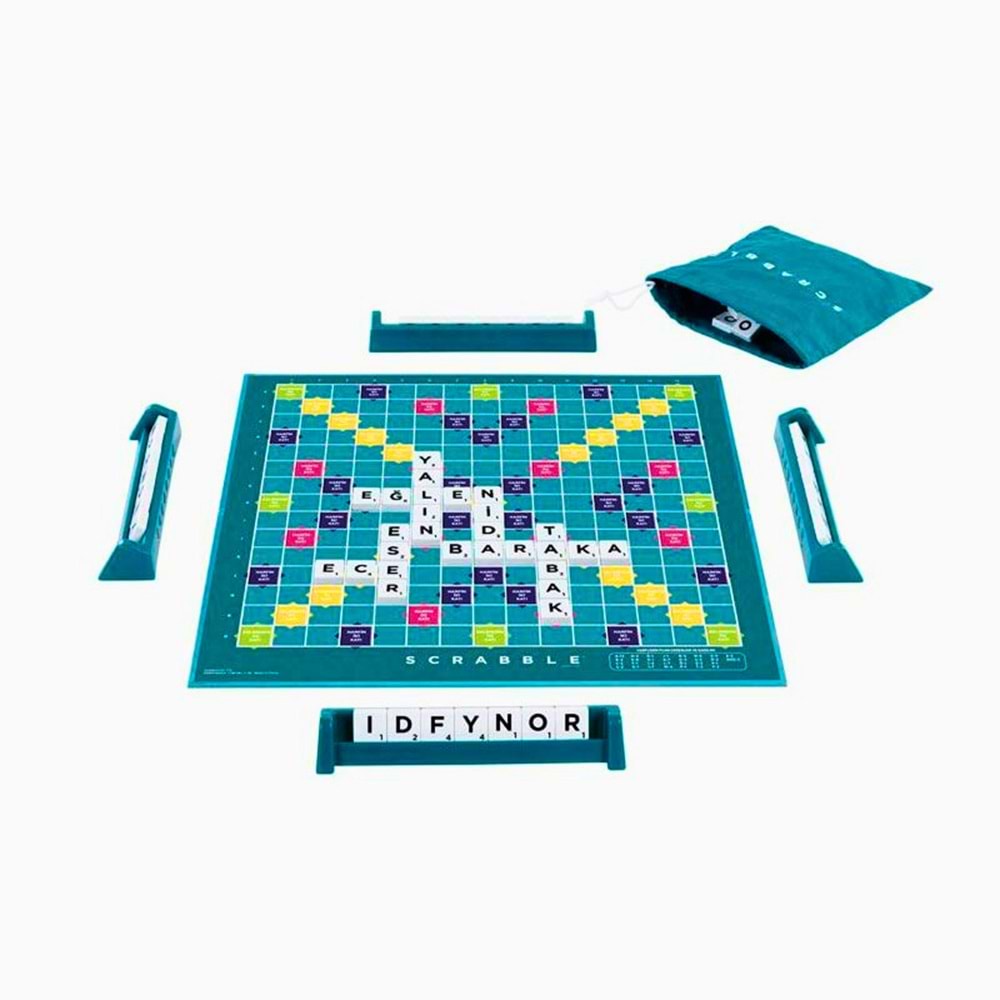 HXV98 Scrabble Orijinal İkisi Bir Arada Türkçe