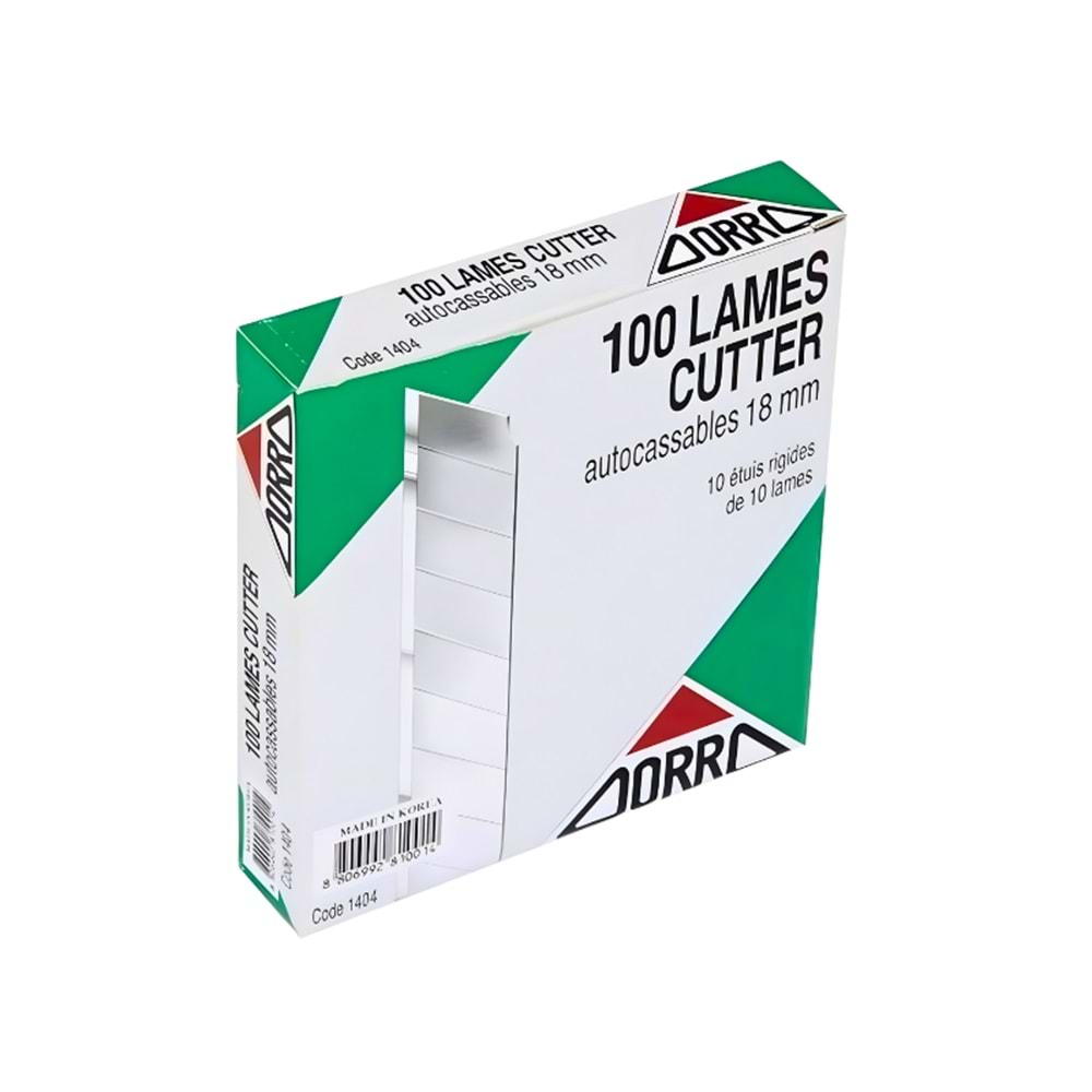 Geniş Maket Bıçağı Yedeği 18 mm – 7 Kırmalı Yedek Uç