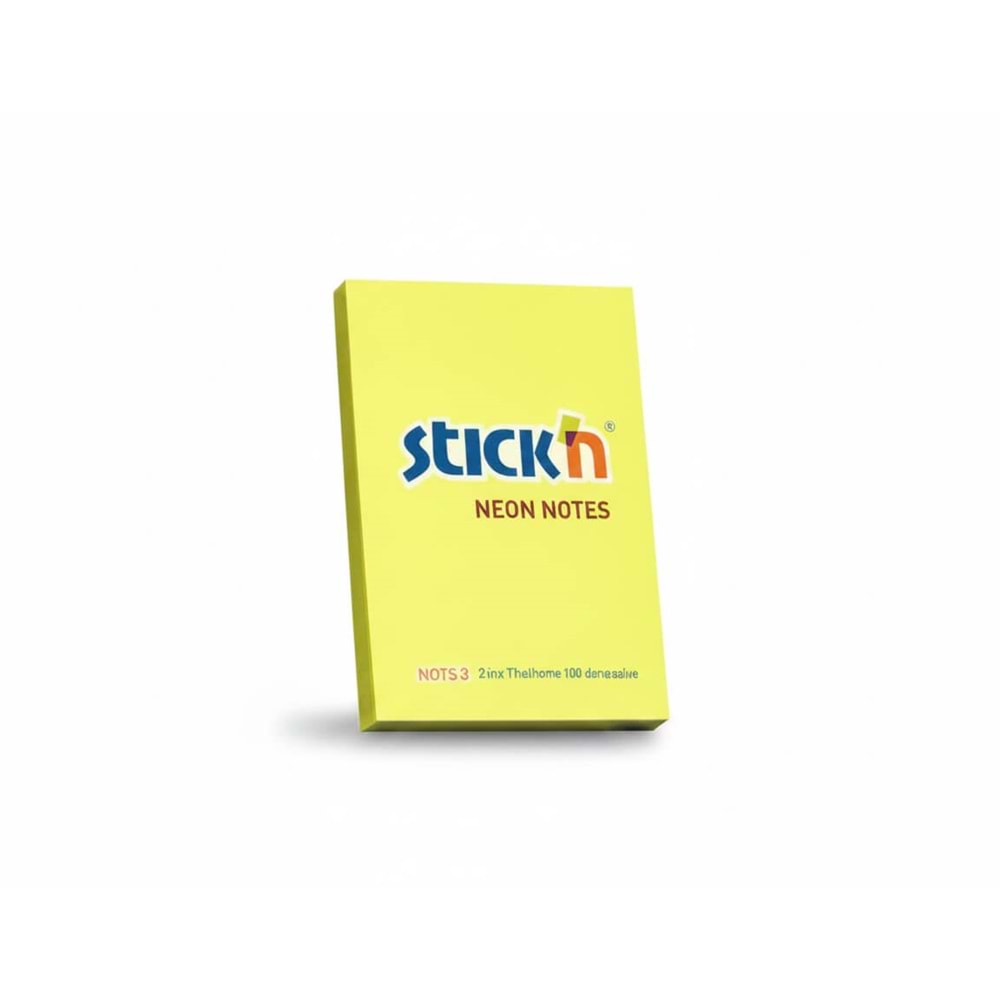 Gipta Stıckn 76x51 Neon Sarı 100YP