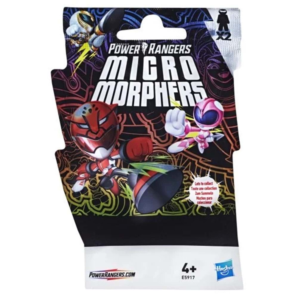 Hasbro Power Rangers Micro Morphers Sürpriz Paket (2 Figür)