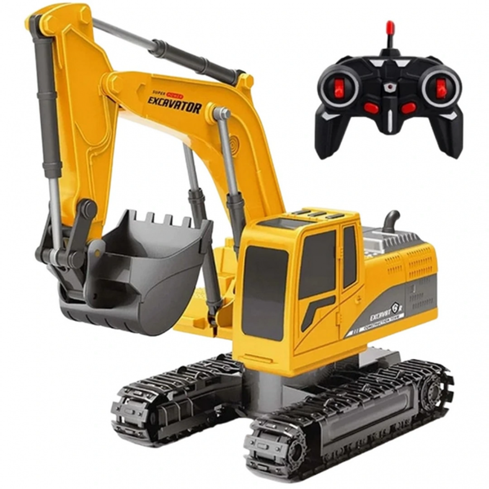 Uzaktan Kumandalı Şarjlı Kepçe Oyuncak Paletli İnşaat Aracı