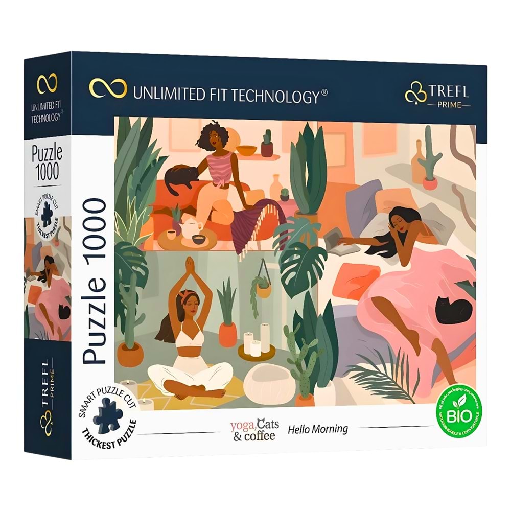 PUZZLE-10694 1000 PARÇA HELLO MORNING