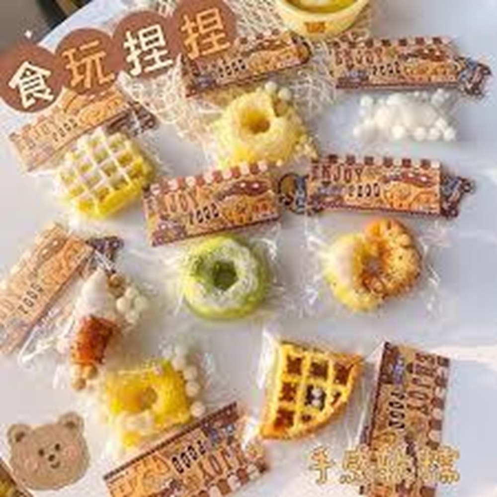 Donat Moj Moj Squishy Yumuşak Stres Oyuncağı