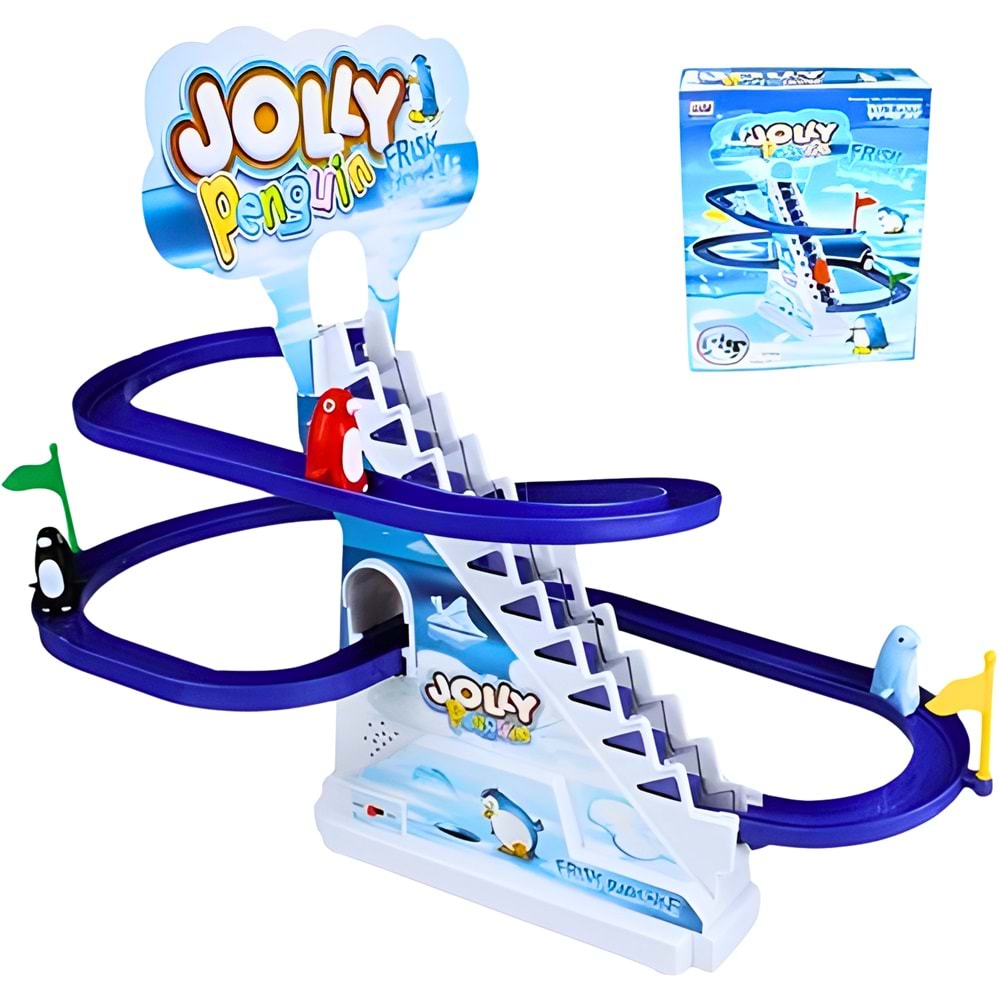 Canda 867-13 Merdivenli Penguen Oyunu – Işıklı ve Müzikli