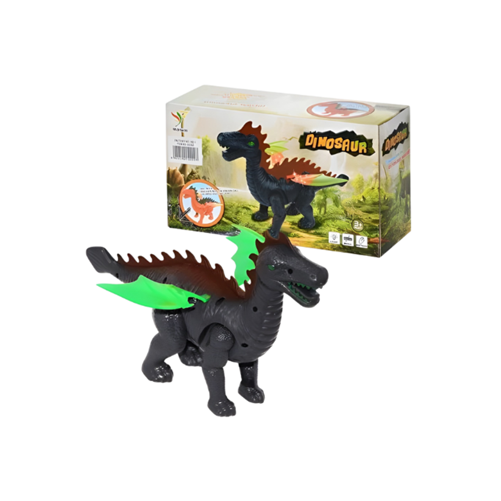 Canda Kutulu Işıklı Sesli Dinazor Oyuncak | Hareketli Dinozor 6909