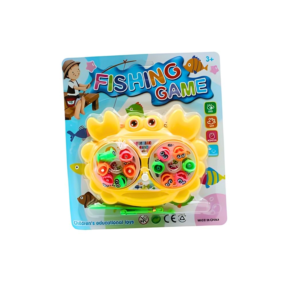 Canda 366-3 Kurmalı Balık Tutma Oyunu – Kartela Fishing Game