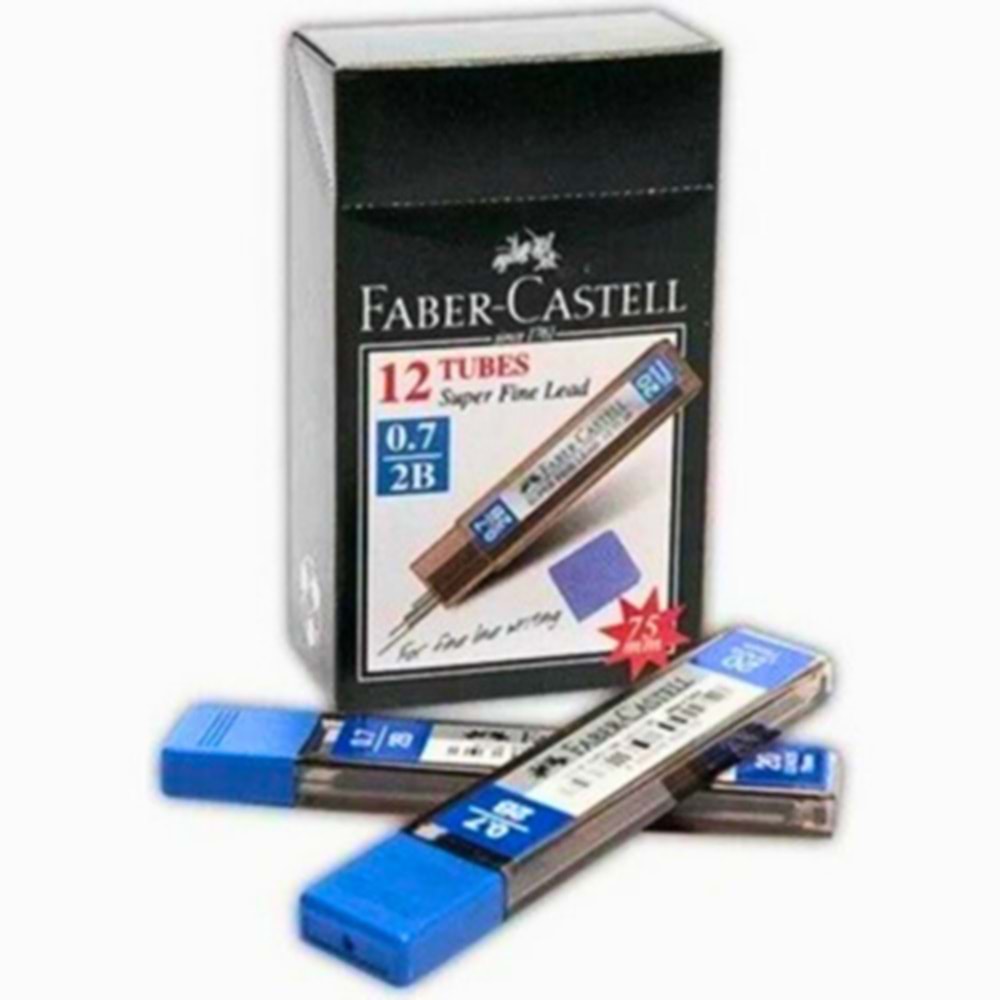 Faber-Castell Super Fine Versatil Kalem Ucu 0.7 mm 2B (24 Adet)