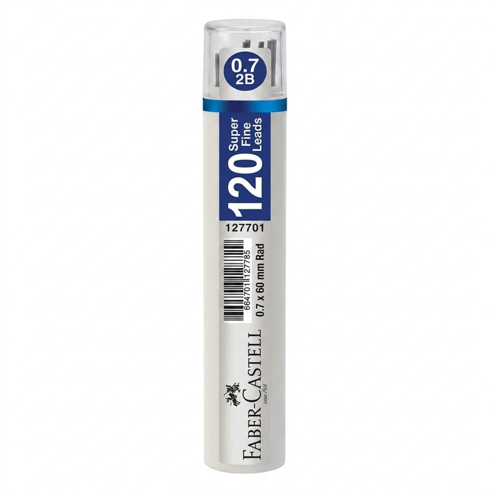 FABER-CASTELL Grip Super Fine Yedek Uç 0.7 mm 2B Sertlik 120 Adet