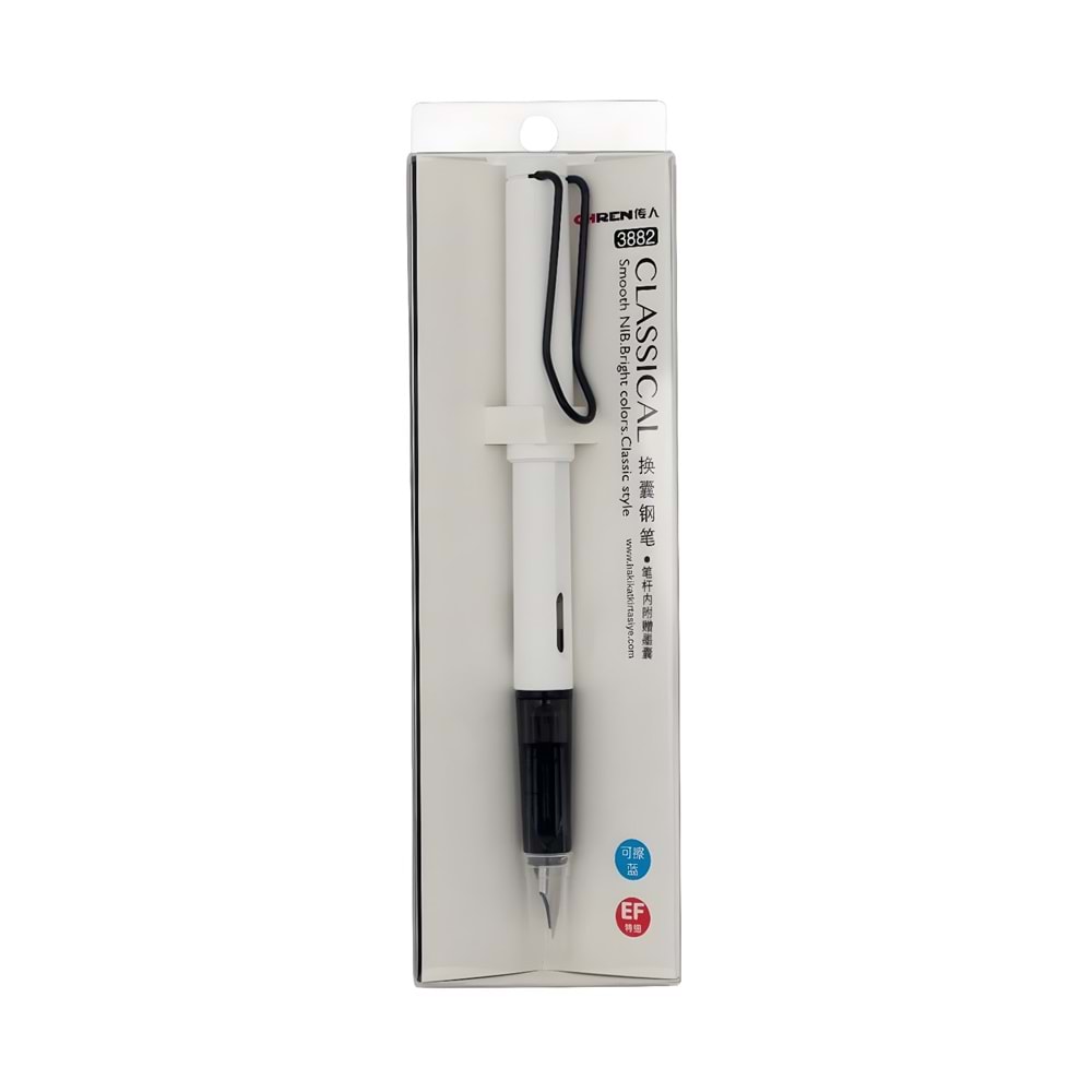 Chren Kartuşlu Dolma Kalem Blisterli 3882
