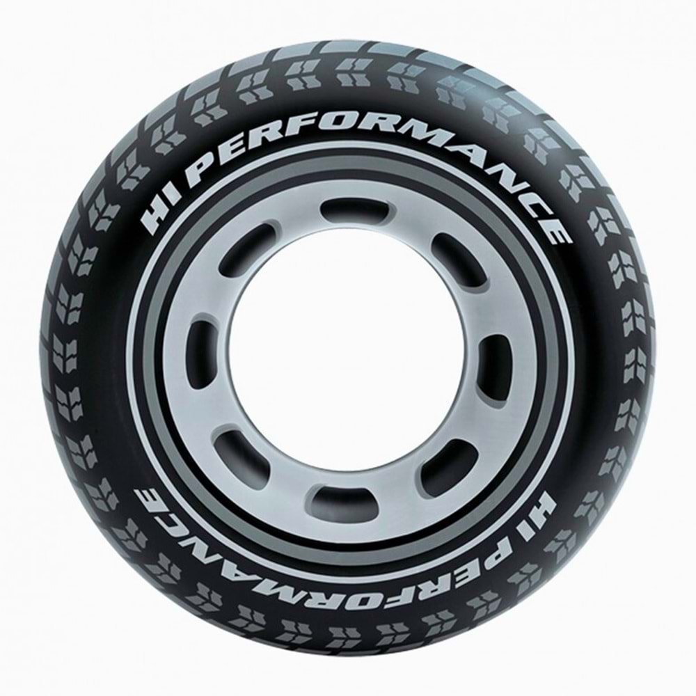 INTEX Radyal Lastik Desenli Deniz Simidi 91 cm - Hi Performance Yüzme Simidi