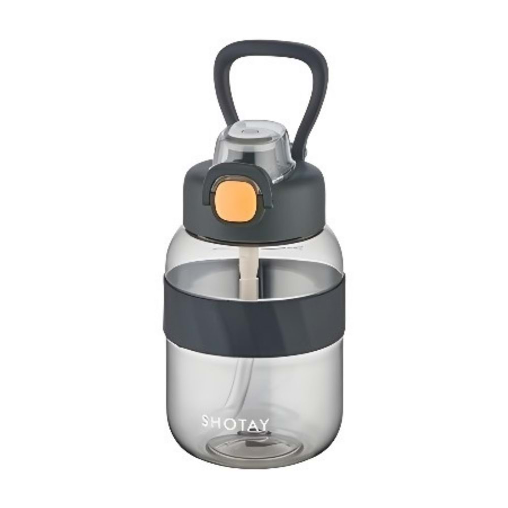 SHOTAY PİPETLİ TRITAN MATARA 700 ML. (4 ASS.)