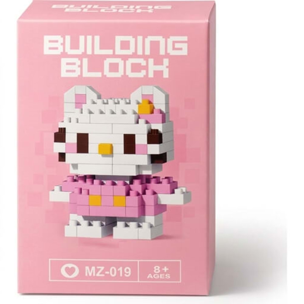 Hello Kitty Brick Game Yapım Oyuncak Blok Seti MZ-019