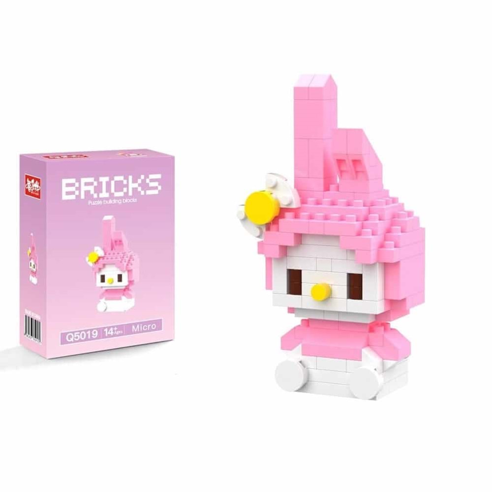 My Melody Brick Game Yapım Oyuncak Blok Seti Q5019