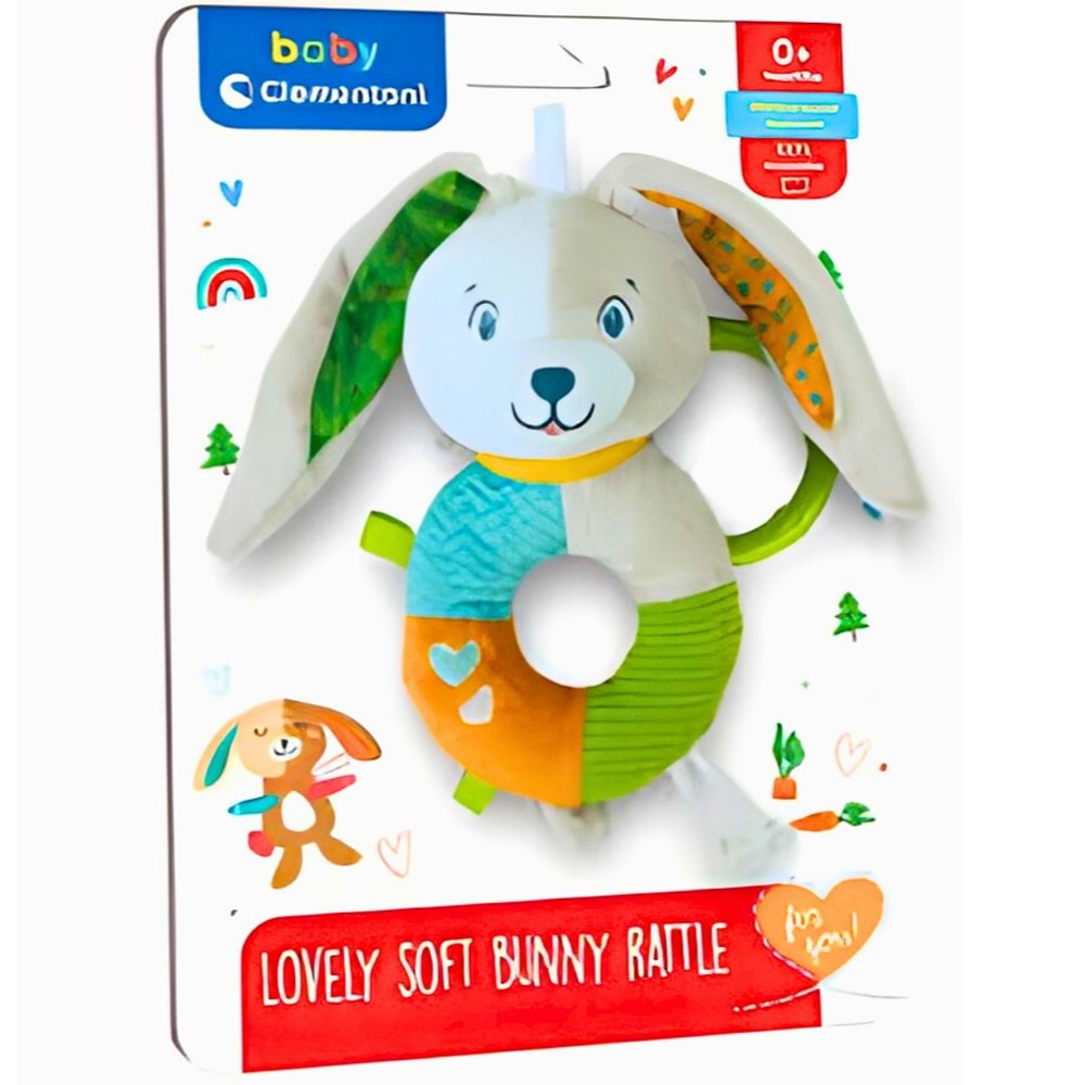 Clementoni Baby Çıngıraklı Tavşan Bileklik 17787