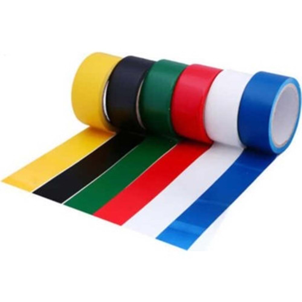 Renkli Elektrik Bandı Tek Adet