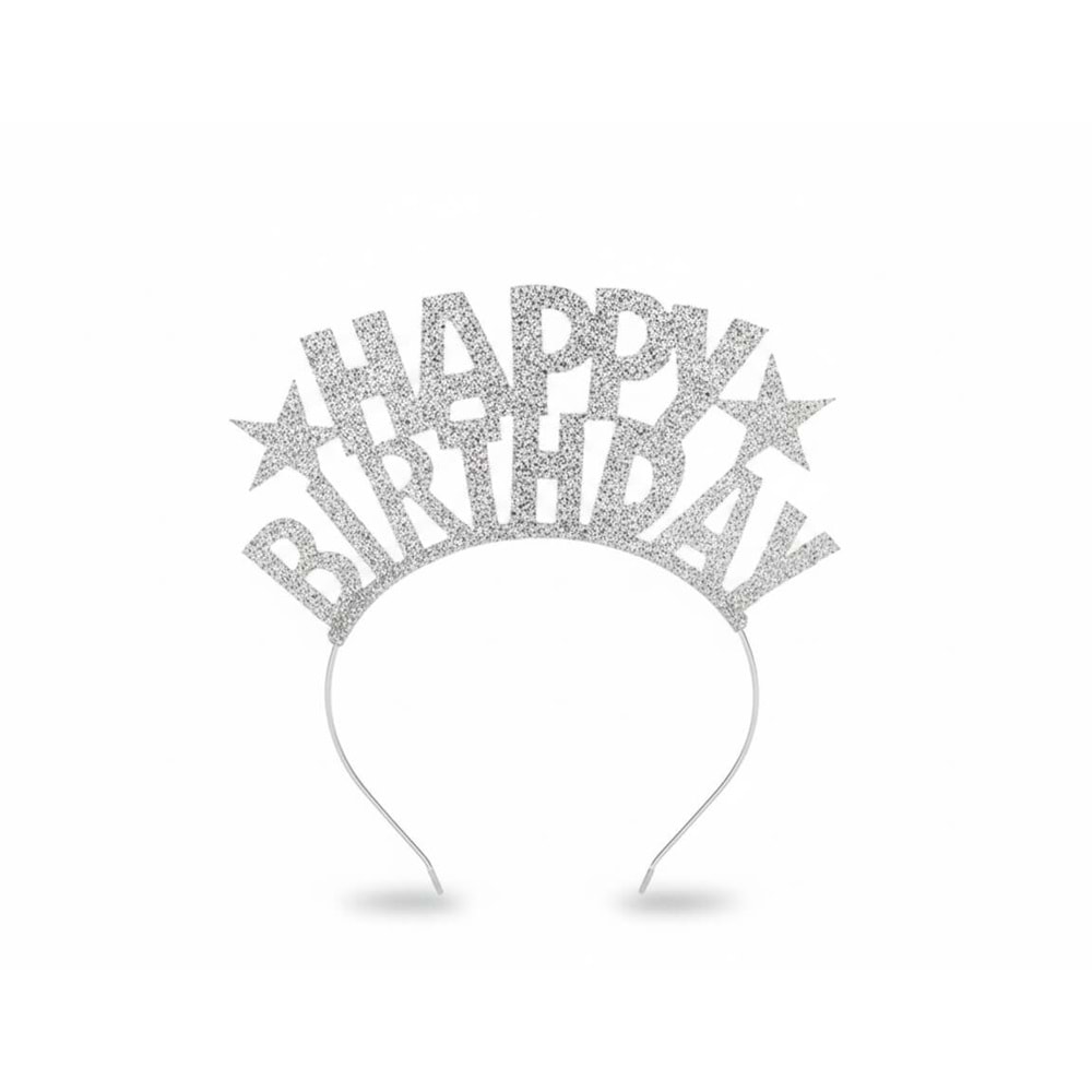 Happy Birthday Metal Taç