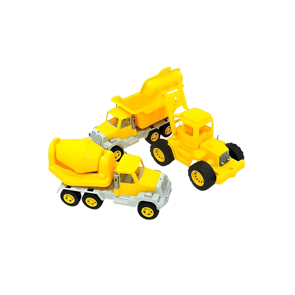 Uçar Büyük İnşaat Seti Oyuncak İş Makineleri