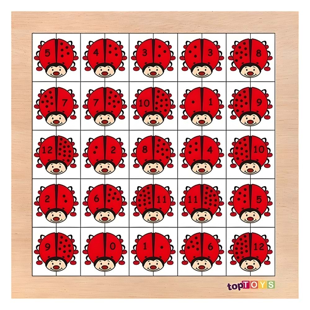 CS-7020/27 RESİMLERİ ŞEKİLLER SIRALA SAYMA OYUNU 7