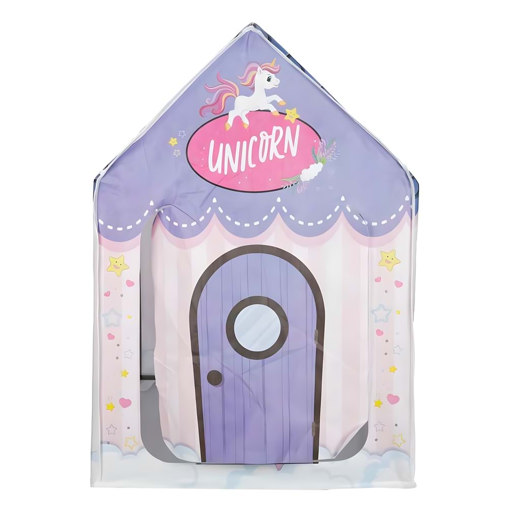 Sunman Unicorn Tema Çocuk Oyun Çadırı - 100x70x100 cm (S00004848)