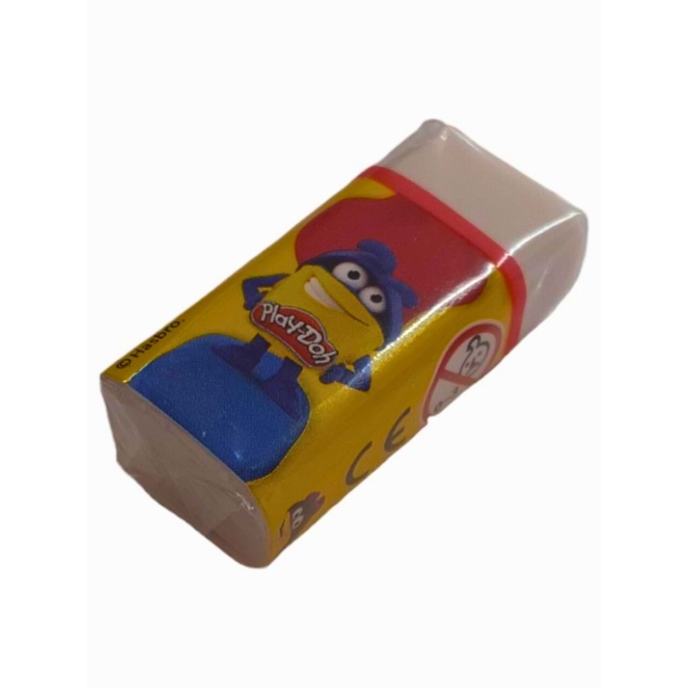 Play-Doh Lisanslı Blok Silgi (Karakterli Ambalaj)