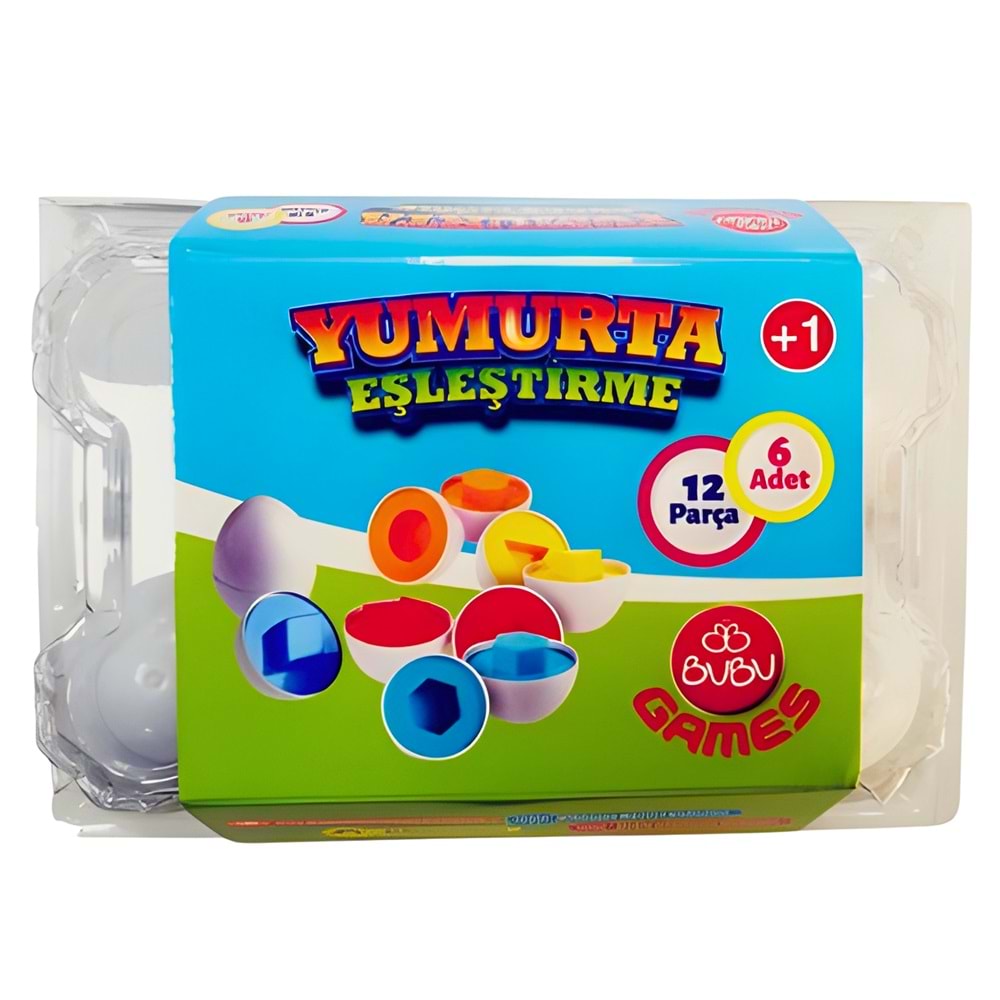 BU-BU GAMES YUMURTA EŞLEŞTİRME 12 PARÇA
