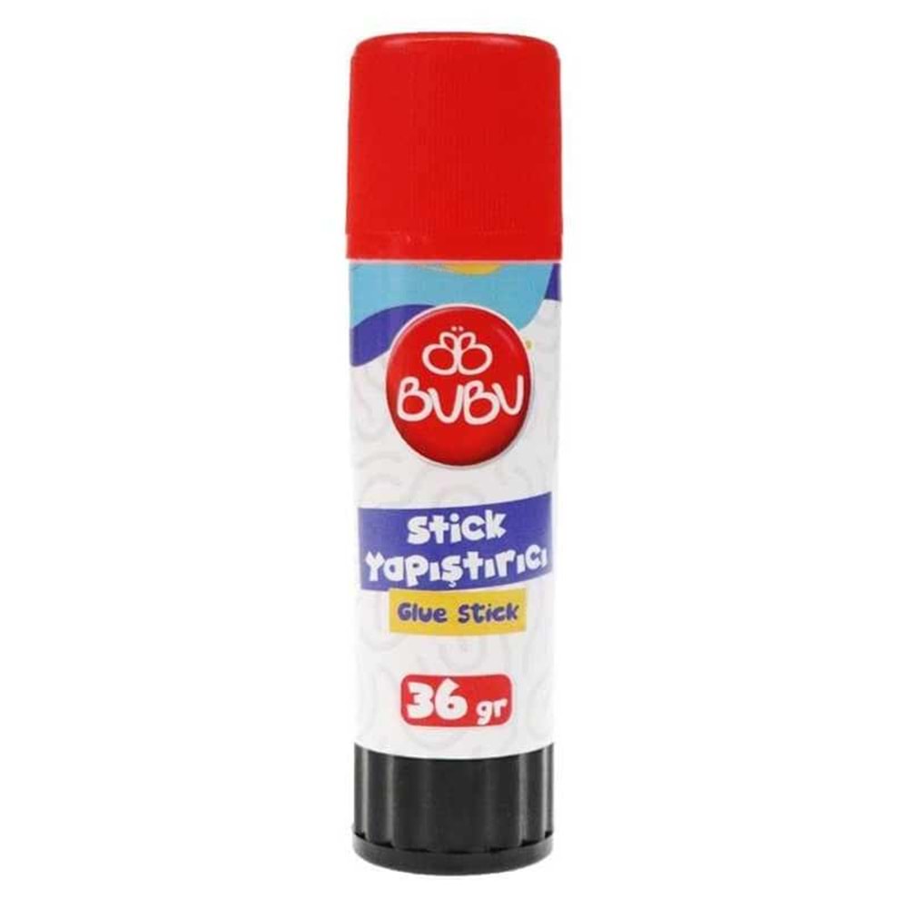 BU-BU 36 gr Stick Yapıştırıcı - Okul ve Kırtasiye İçin Güvenli Yapıştırıcı