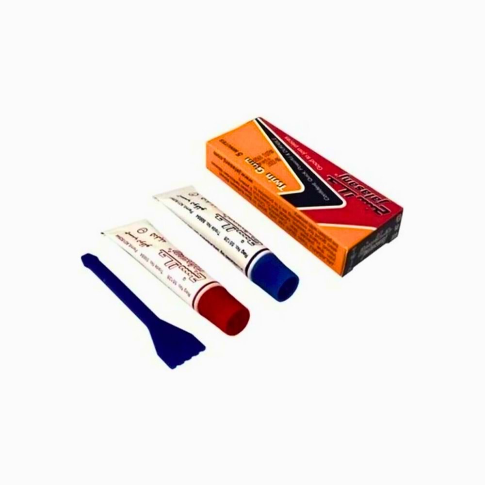 Baybond Çelik Epoksi Yapıştırıcı 504 İki Bileşenli Güçlü Metal Yapıştırıcı Seti