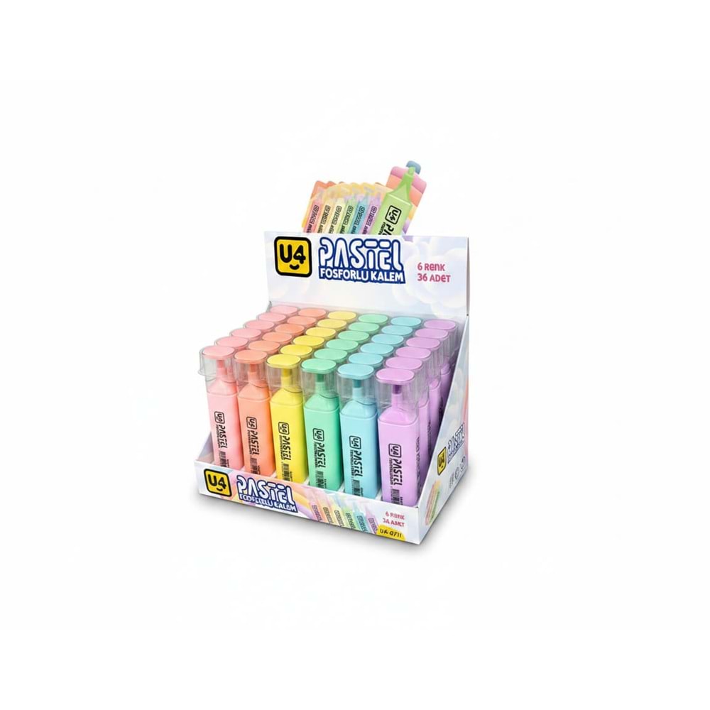 U-4 Fosforlu Kalem Prem Neon u4-0712
