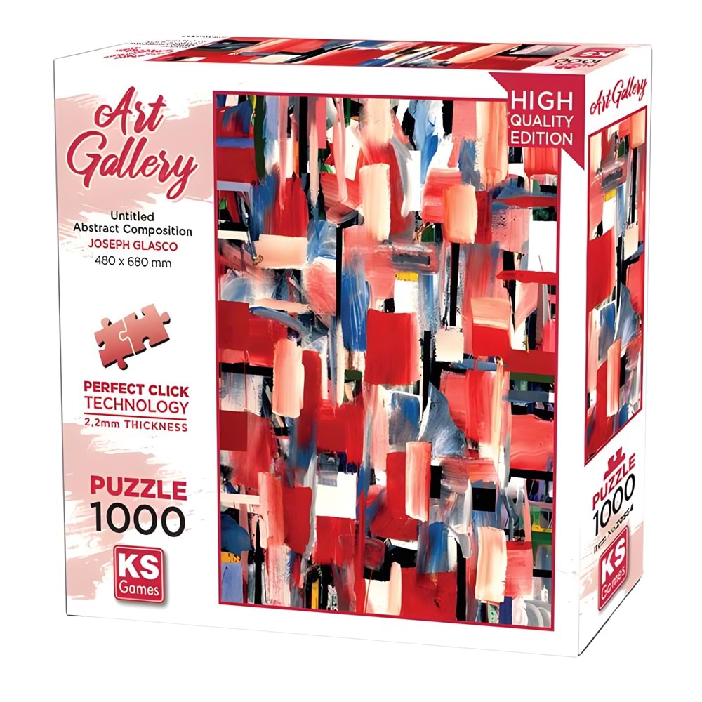 20664 PUZZLE 1000 UNTİTLED ABSTRACT CONPOSİTİON