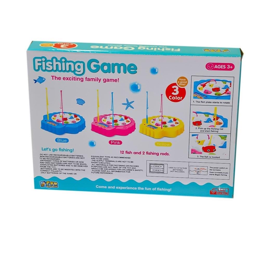 CN2095 KUTULU PİLLİ BALIK OYUNU