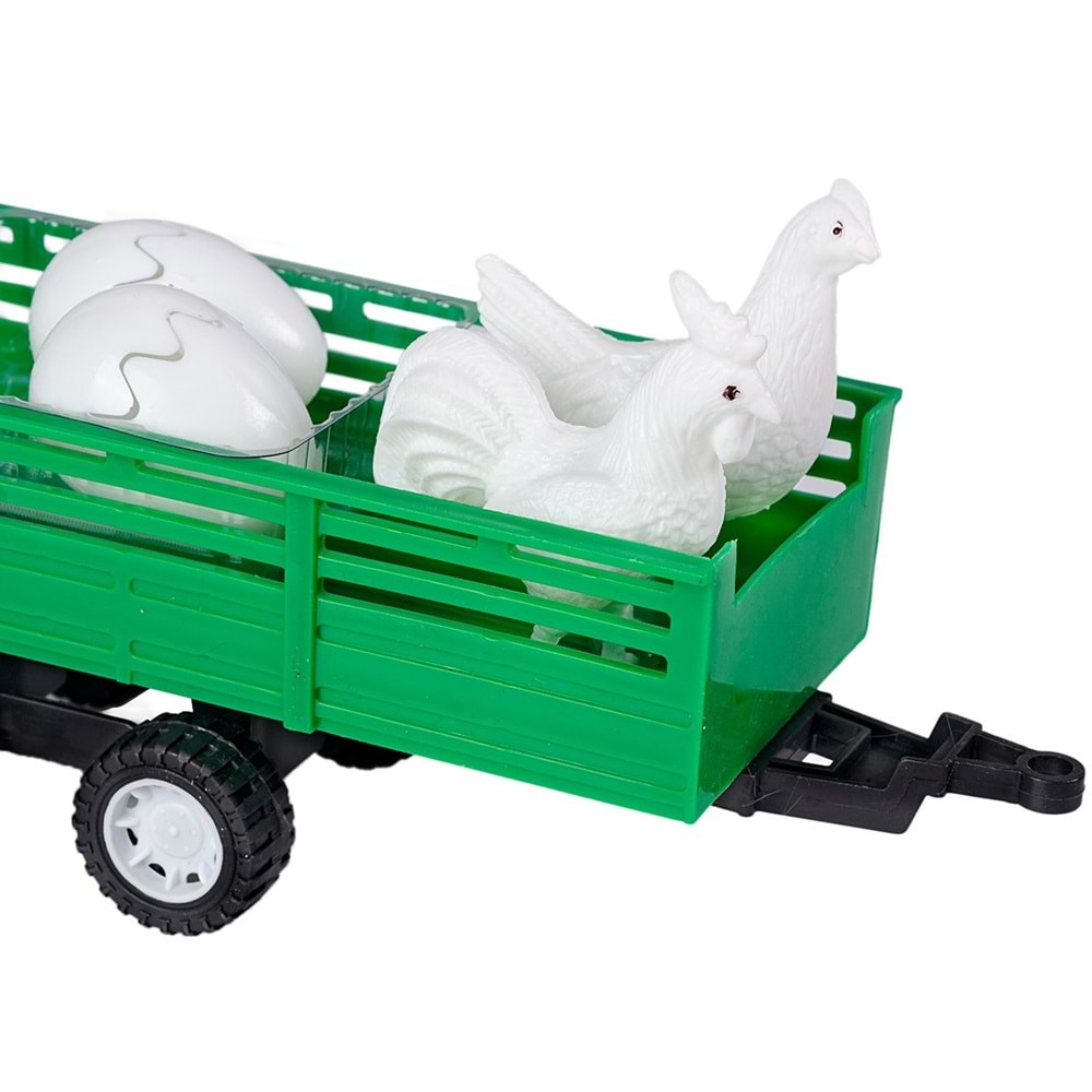 Kayyum Çiftlik Dünyası Yumurtalı Traktör 952-0