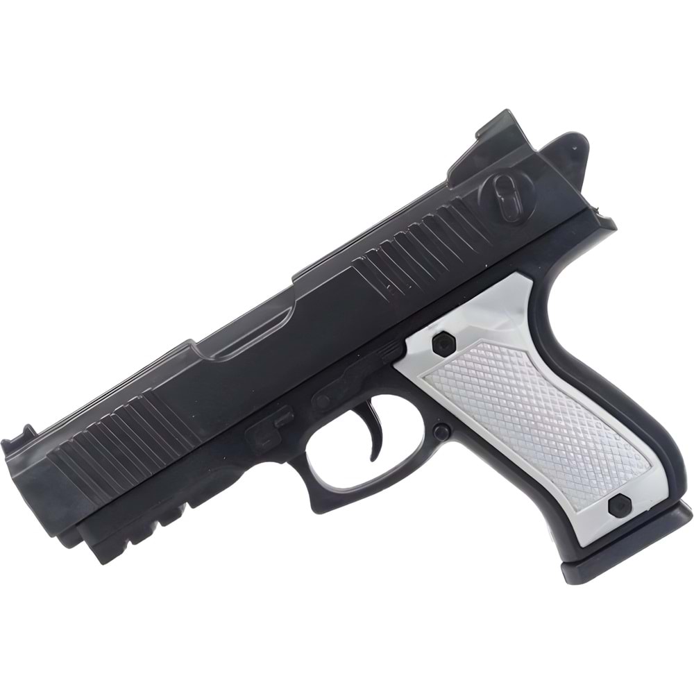 KAHVERENGİ BONCUKLU TABANCA