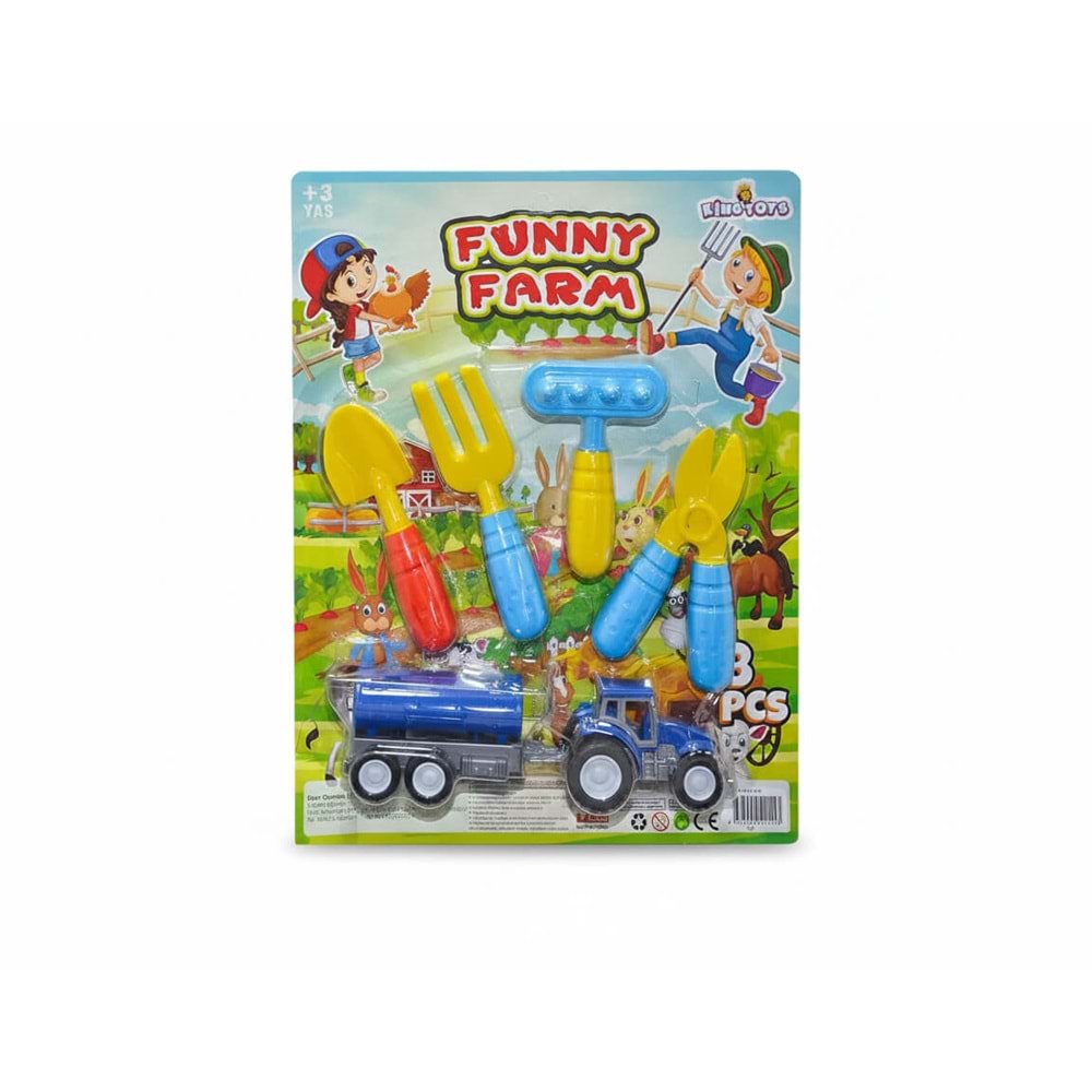 King Traktörlü Funny Farm ENG-1115