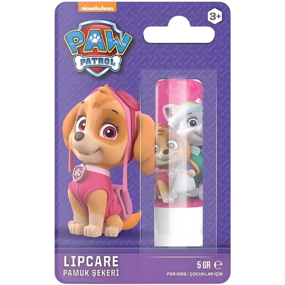 Paw Patrol Çocuk Dudak Nemlendirici – Pamuk Şekeri Aromalı 5 gr