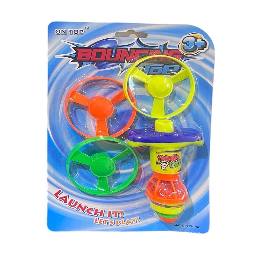 Oydaş Kartela Işıklı Topaç Oyuncak Bouncing Top