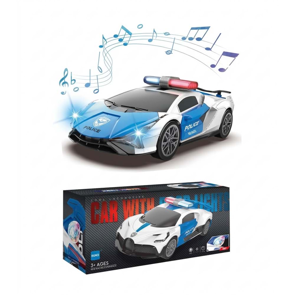 Seher Çok Yönlü Bugatti Polis Aracı Pro RS-9036C