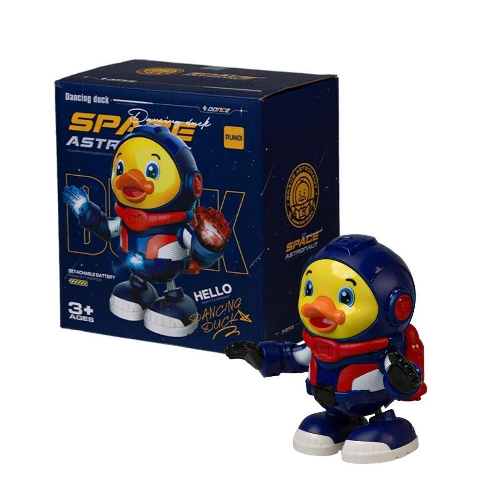 Seher RS-9034C Çok Yönlü Dans Eden Astronot Ördek Işıklı Müzikli Oyuncak