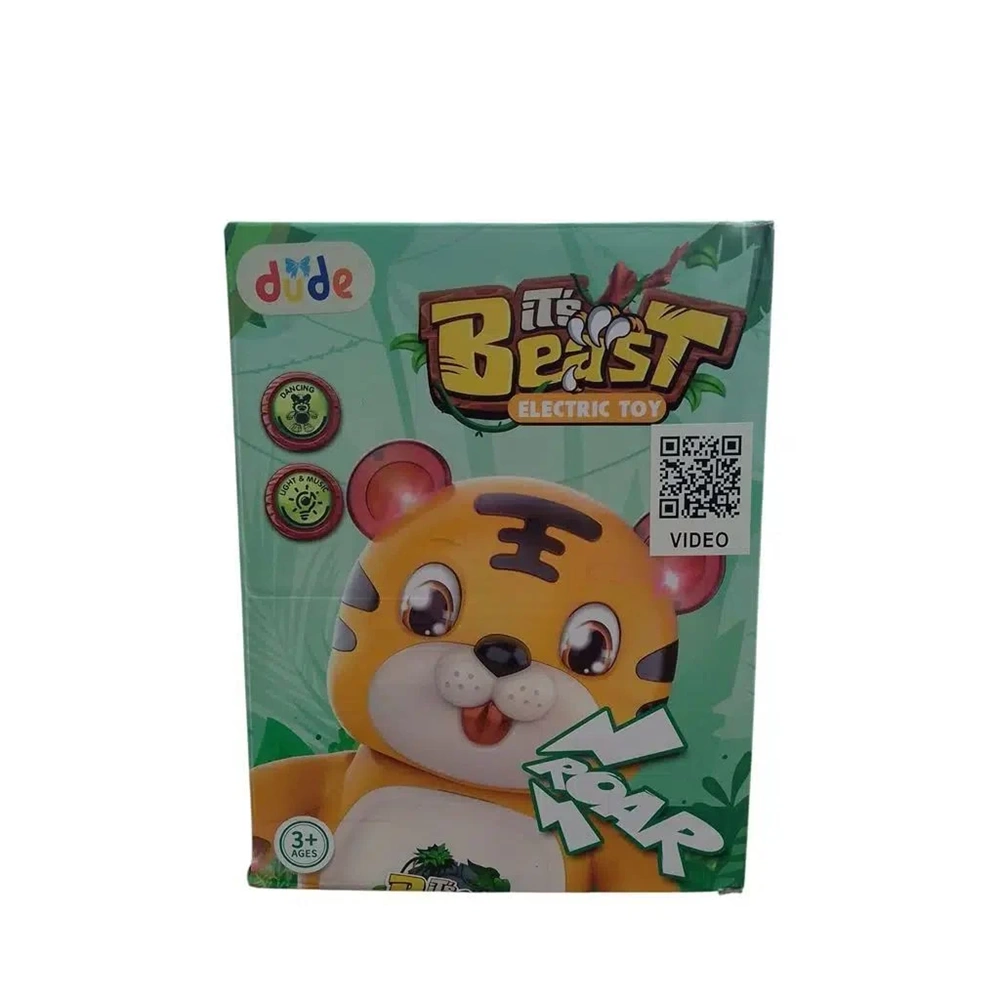 Seher Elektrikli Çok Yönlü Dans Eden Kaplan Müzikli Işıklı Hareketli Oyuncak