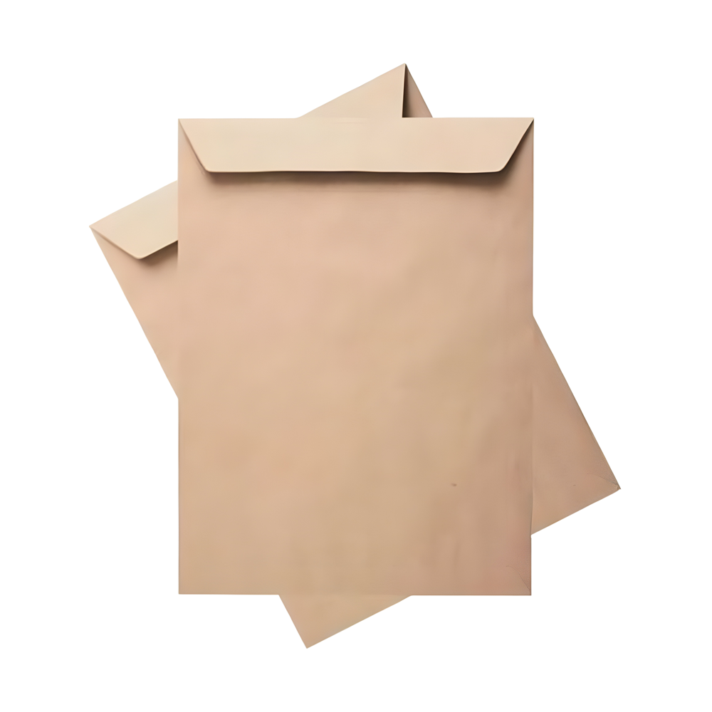 A4 Büyük Zarf Kraft Renk – Evrak ve Belge Zarfı (1 Adet)