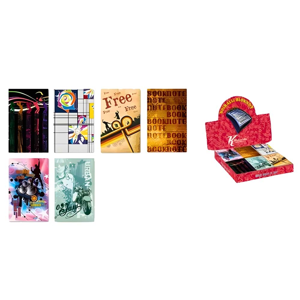 K.COLOR A7 STD.İKİLİ BLOKNOT