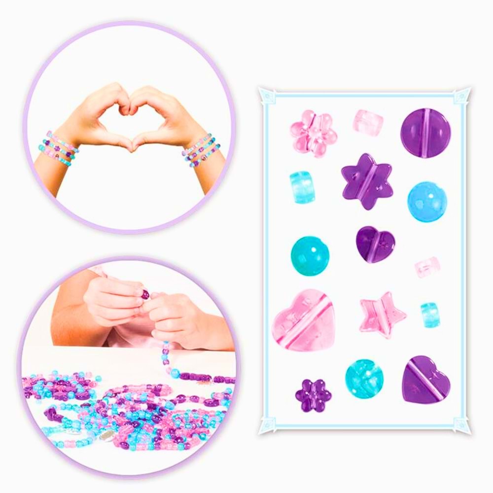 Dede Disney Frozen Takı Tasarım Seti - Tekli Kutu (Kolye ve Bileklik Yapımı) 03173