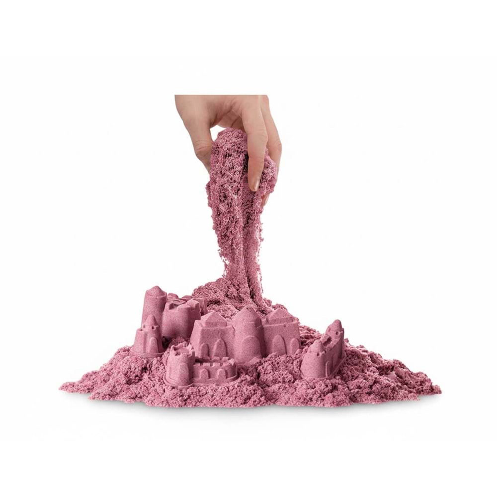 Aksesuarlı Pembe Kinetik Oyun Kumu 500 gr