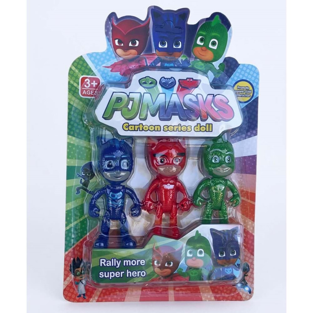KMB-3 LÜ KARTELA PJ MASK (160)