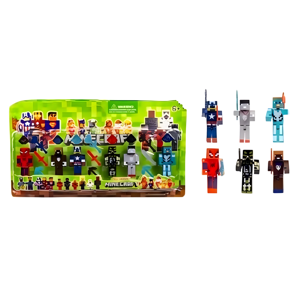 KMB 6’lı Minecraft Figür Seti Oyuncak