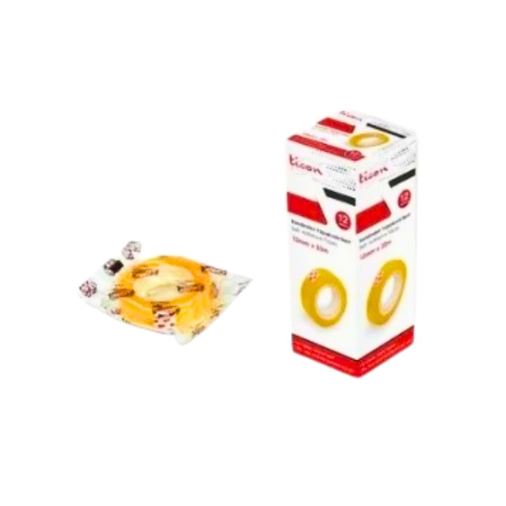 TEMAT TİCON 12MMX33M YAPIŞKANLI BANT