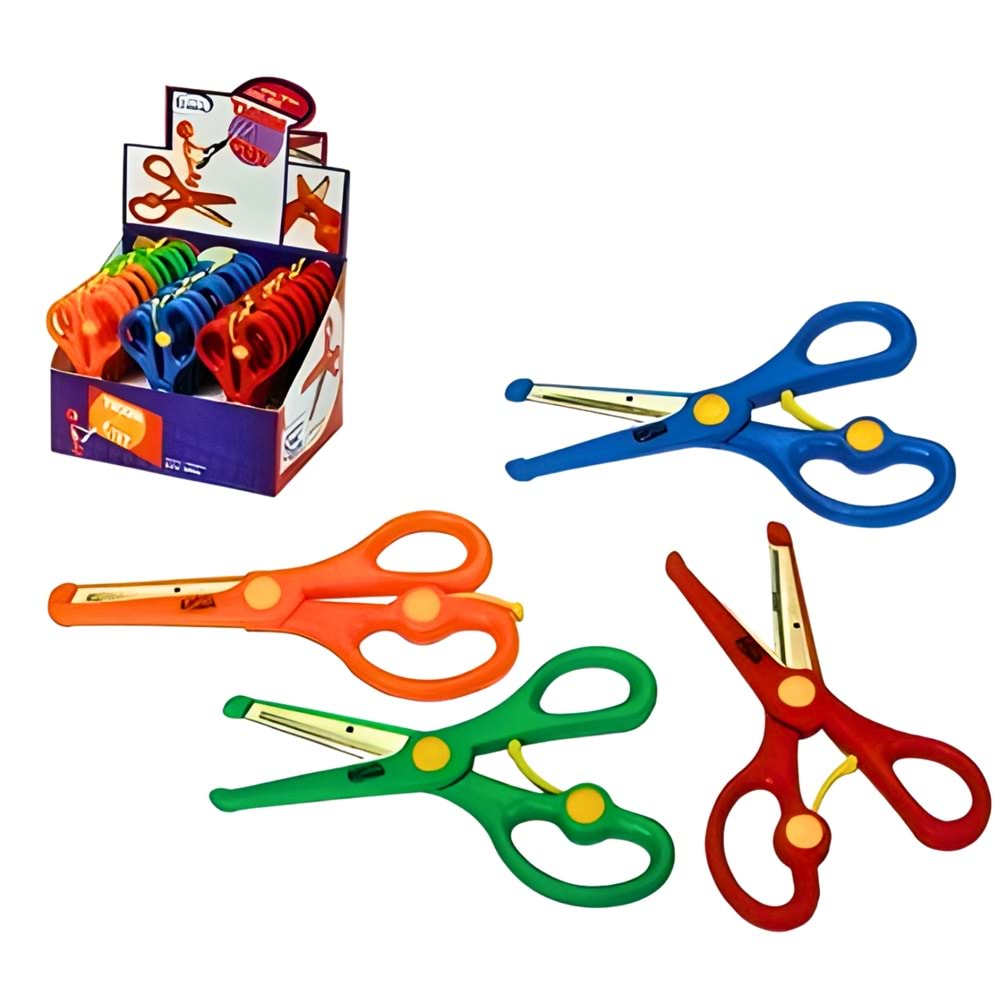 TİCON.3055.KÜT MAKAS.5,25''.KRŞ.RENK