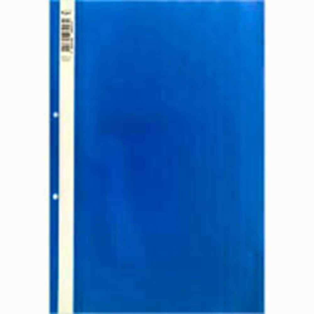 TİCON Telli Dosya Plastik Şeffaf Kapak Mavi | Ofis ve Okul Dosyalama Gereci