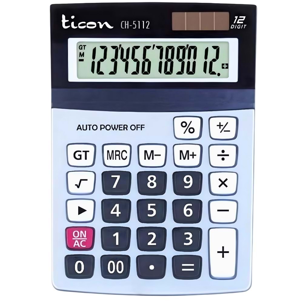 TİCON.CH-5112.12 DIGIT.HESAP MAKİNASI