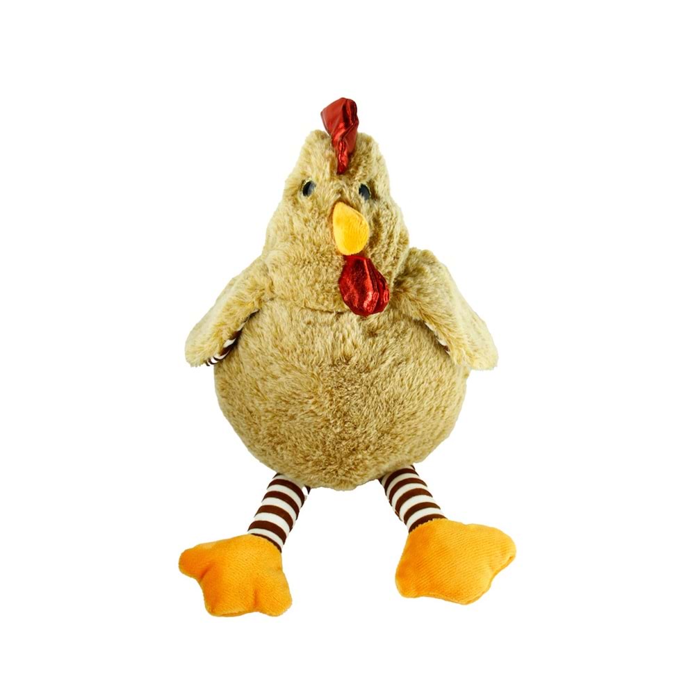 Vardem 23 cm Peluş Horoz 3 Asorti Yumuşak Oyuncak 31191-23